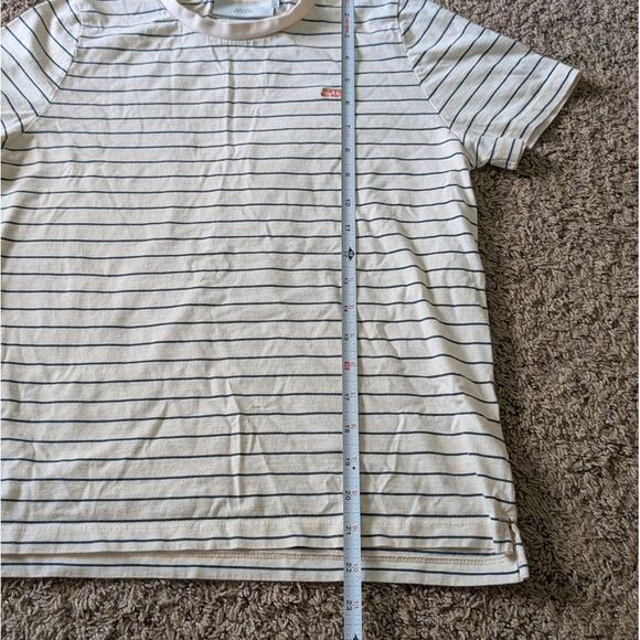 The Tiny Big Sister Oversized Striped Cotton Short Sleeve T-shirt, size 36/S - Picture 4 of 6